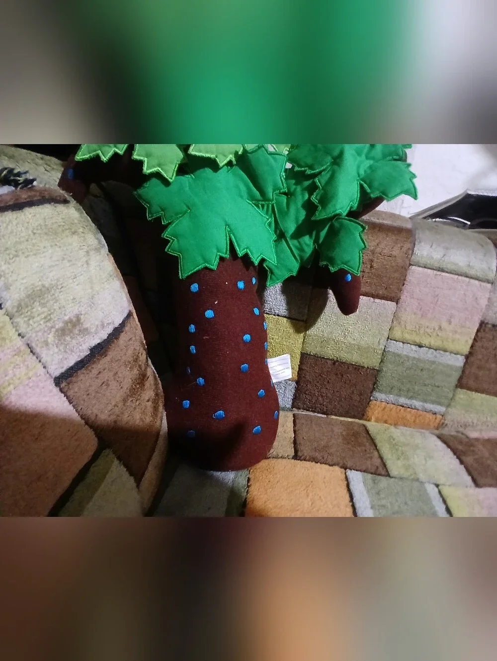 Felt Tree  with Green Leaves Plush